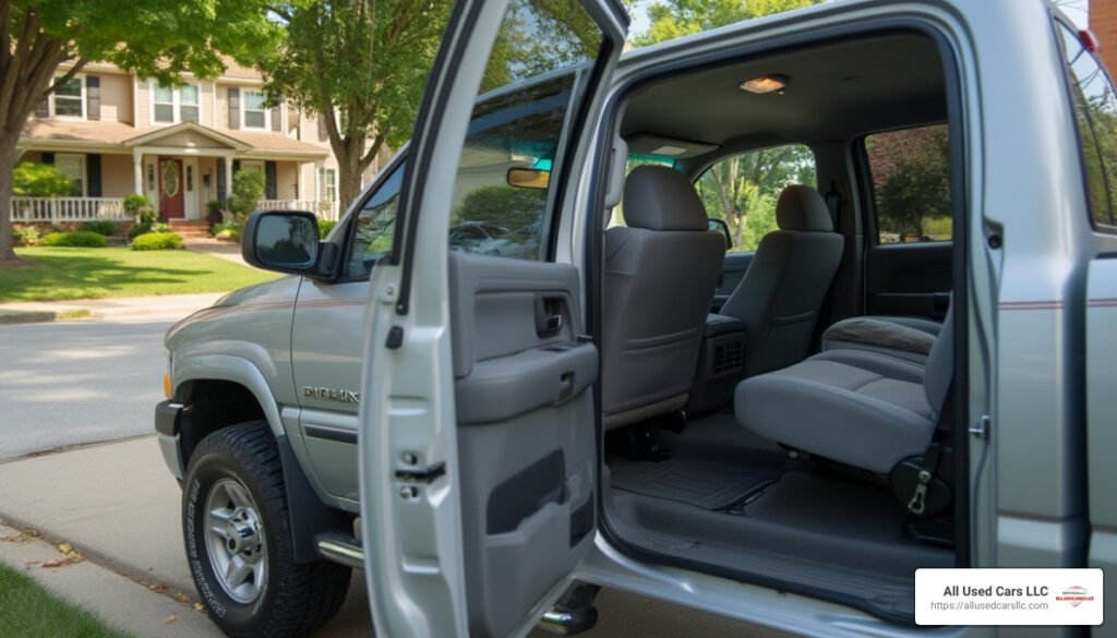 cheap 4 door trucks