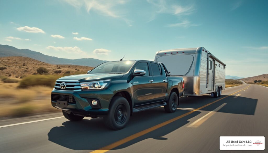 Hilux towing capacity