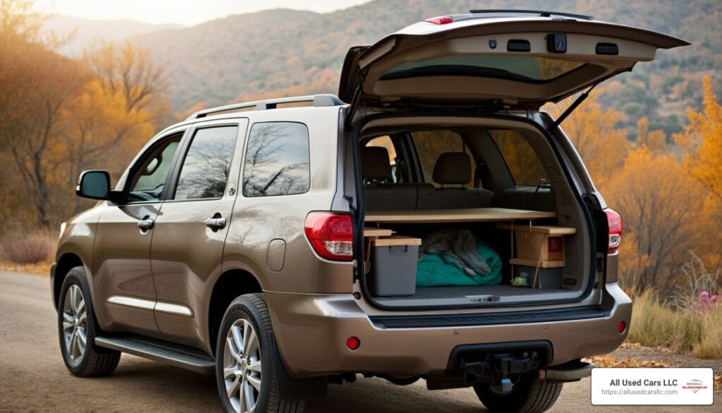 Toyota Sequoia cargo space